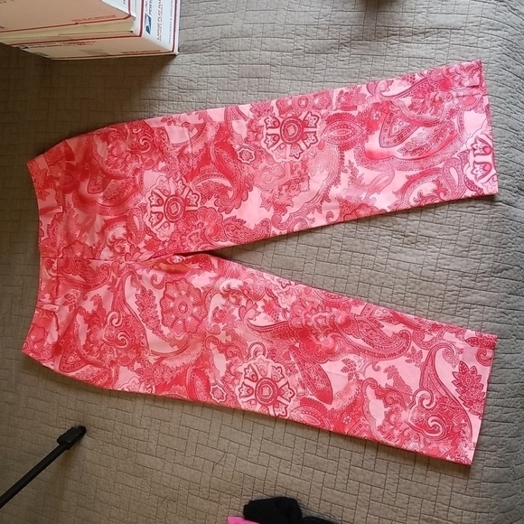 Jones New York Signature Stretch Cotton Pants Size 8 - Picture 2 of 7